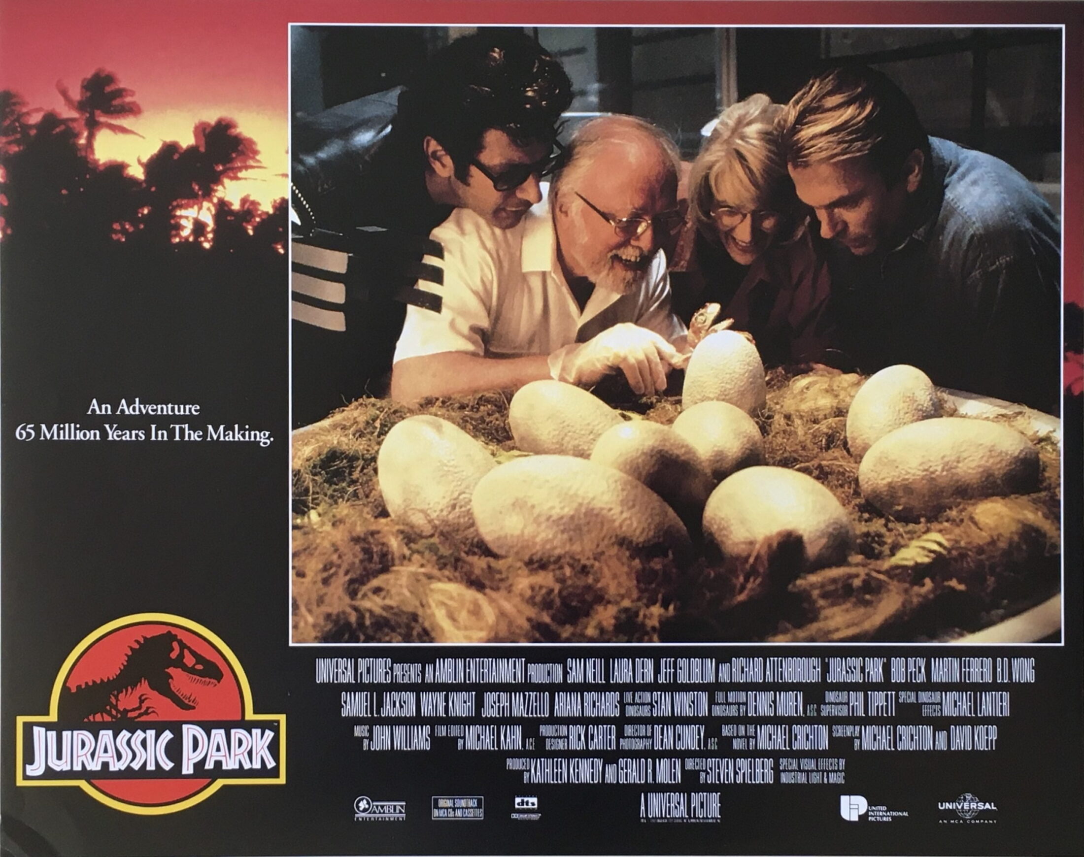 Jurassic Park lobby card